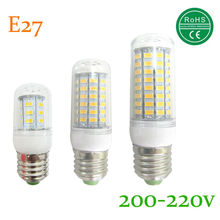 bombillas led bulb e27 smd led light lamparas 5730 24 36 48 56 69 72 81 89 led lampada IC led lamp e27 bulb candle 220 v 2024 - buy cheap