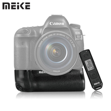 MEKE-empuñadura de batería MK-5D4 PRO con mando a distancia inalámbrico para cámara Canon 5D Mark IV, como BG-E20, Compatible con batería de LP-E6 LP-E6N 2024 - compra barato