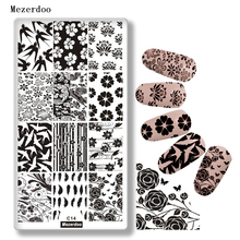 Birds Feather Style Nail Art Stamp Template Image Plate Rose Happy Swallow Spring Coming Image Plate Stencil Manicure Tools C14 2024 - купить недорого
