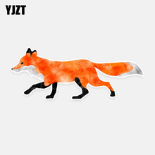 YJZT, 16,8 см * 6,5 см, декоративная наклейка с рисунком леса, животного, лисы, 5-1017 2024 - купить недорого