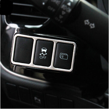 Декоративная панель из нержавеющей стали с кнопкой измерителя для Mitsubishi Outlander 2013 2014 2015 2024 - купить недорого