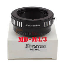 KECAY MD-M4/3 for Minolta MD / MC Lens to for 0r for  M Camera M4/3 Mount Adapter - Black + Silver 2024 - buy cheap