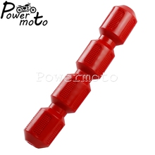 Protetor de barra para guidão de motocicleta, barra vermelha de proteção para motocross e moto com proteção para honda yamaha suzuki crf yzf rmz drz wrf 2024 - compre barato