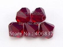 Frete Grátis! 720 Chinest pçs/lote AAA Top Qualidade Siam 4mm Médio #5301 de Cristal Bicone Beads 2024 - compre barato
