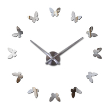 New Diy Wall Clock Acrylic Clocks Quartz Watch Reloj De Pared Living Room Modern 3d Mirror Stickers Horloge Home Klok 2023 - buy cheap