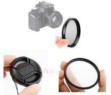 3 in 1 58mm Green.L UV filter + Cpl filter protective lens cap for Fujifilm X-T10 camera w/ 16-50 or 18-55mm lens XT10 2024 - buy cheap