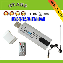 Цифровой приемник спутникового сигнала DVB t2, USB тюнер с антенной, дистанционный приемник HD TV сигнала для DVB-T2/DVB-C/FM/DAB, USB флешка с ТВ-приставкой, бесплатная доставка 2024 - купить недорого