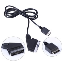 Cable de conexión de repuesto para Sony Playstation PS1 PS2 PS3 PAL/NTSC, AV Cable de conexión SCART RGB TV AV, 1 unidad, 1,8 m 2024 - compra barato
