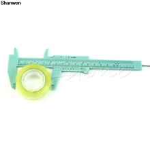 New 6Inch 150mm Plastic Ruler Sliding Gauge Vernier Caliper Jewelry Measuring 2024 - buy cheap