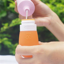 Silicone Points Bottling Travel Cosmetic Shampoo Bottles Shower Gel Extrusion Bathroom Liquid Foam Dispenser Bottles 2024 - buy cheap