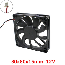 10pcs/lot GDSTIME 80x80x15mm  8015 fans cooling 12V Brushless Fan cooler radiator 2024 - buy cheap