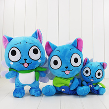 30cm Anime Fairy Tail Happy Plush Toys Kawii Cartoon Stuffed Dolls 2024 - buy cheap