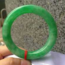 Birmânia pulseira pedra artigo Yang verde pulseira senhora beleza 2024 - compre barato