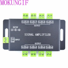 Amplificador de música colorido, dc 5v, para música 5050, rgb ws2812b ws2811 sk6812, tira de luz led