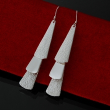 Wholesale  fashion jewelry ,M925 Silver color earrings  . Nice Jewelry. good quality   FE0034 2024 - buy cheap