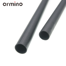 Ormino-tubo de fibra de carbono, 2 peças, 17mm, quadcóptero, estrutura hexadrotor, braço, trem de pouso, rc, drone, kit multicopter diy 2024 - compre barato