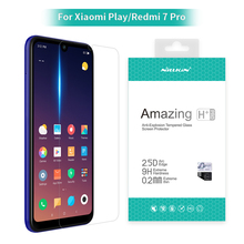 For xiaomi redmi 7 pro glass Screen Protector 5.84'' NILLKIN Amazing H/H+PRO 9H Tempered Glass Protector for xiaomi play mi play 2024 - buy cheap