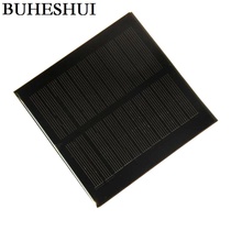 BUHESHUI Epoxy 1.2W 5.5V Solar Cell Monocrystalline Module DIY Solar Panel Charger For 3.7V Battery LED Light 98*98*3MM 10pcs 2024 - buy cheap