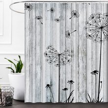 Grace Duet Fabric Shower Curtains Liners Waterproof Stall for Bathroom Dandelion 2024 - buy cheap