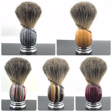 CSB Badger Hair Shaving Brush Knot 20mm Metal Resin Handle Barber Shop Hair Salon Shave Wet Tool 2024 - buy cheap
