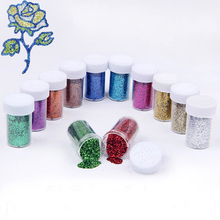 High Quality 20g/lot Bottle Glitter Powder Round Nail Art Sequins Shiney Decorations Accessories Nail Crafts Shoes Bags Sticker 2024 - buy cheap
