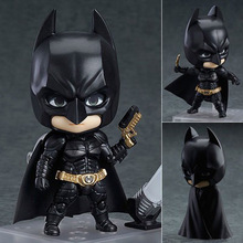 Free Shipping Cute 4" Nendoroid DC Justice League Hero Batman Boxed 10cm PVC Action Figure Collection Model Doll Toys Gift #469 2024 - buy cheap