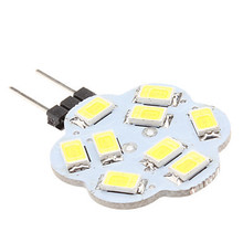 LED G4 12V 2W 9 * SMD5630 180LM blanco cálido/blanco bombilla LED para lámpara G9 12v, 10 Uds., envío gratis 2024 - compra barato