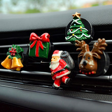 Santa Claus Car Air Freshener Outlet Perfume Clip Christmas Tree Flavoring Machine Diffuser Crutch Auto Car Ornament Accessories 2024 - buy cheap