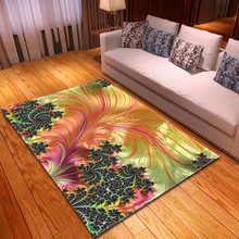 Новый 3D Творческий Цвет с отпечатанным узором и добро пожаловать коврик коврики для прихожей для Гостиная Спальня ковры Ванная комната Кухня Противоскользящий коврик 2024 - купить недорого