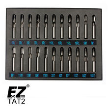 Stainless Steel Tattoo Needle Tip Nozzle Tattoo Needle Machine Supplies 22pcs/Box Packed Round Flat Diamond 2024 - buy cheap