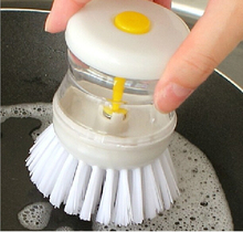 1PC colorful hydraulic pressure washing brush Kitchen Pot Pan Dish Bowl Palm Wash Tool Brush Scrubber Cleaning Cleaning OK 0164 2024 - buy cheap