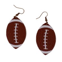 New for Women Leather Prints Softball Football Dermis Earrings  Fashion American Sport Baseball Earrings Jewelry Accessory 2024 - buy cheap