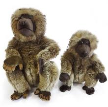 Simulation Baboons Doll Toy Pillow  African Wildlife Large Dolls Cute Plush Animals Toys  Gifts 2024 - buy cheap