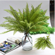 1 pcs Persian grass simulation of plant Fern leaf plastic grass plant wall grass Persian leaf Eucalyptus grass Anchovies flower 2024 - buy cheap