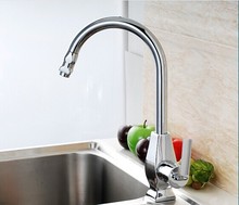 Grifos de lavabo de latón pulido cromado montado en cubierta de baño, doble Mango, caliente y Grifo de Agua Fría, zsf103 2024 - compra barato