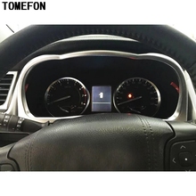 TOMEFON For Toyota Highlander Kluger 2014 2015 Dashboard ABS Chrome Instrument Panel Box Trim Cover Bezel Molding Accessories 2024 - buy cheap