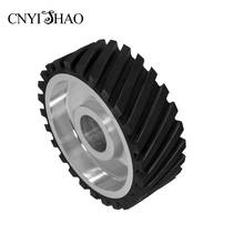 CNYISHAO Контактное колесо 200*75*25 мм резиновое зубчатое колесо для ленточного шлифовального станка и треугольной вытяжной машины 2024 - купить недорого