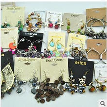 freeshipping! 2021 new fashion mixed lot earrings  100 pairs a mixed bag mixed lot earring, 2024 - buy cheap