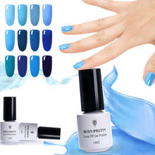 12 Bottles 5ml Born Pretty Blue Series Nail Art LED Lamp UV Gel Soak Off Manicure Polish Varnish UV Glue Nail Art UV Gel Lacquer 2024 - buy cheap