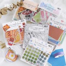 40 Pcs/Lot kawaii Memo pad cute Japanese Delicious food planner Decoration Diary school supplies stationery sticky note Label 2024 - buy cheap
