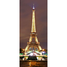 Tower Light Night The Door Picture Wall Murals Wall Stickers Door Sticker Wallpaper Decals Home Decoration Aug083076 2024 - buy cheap