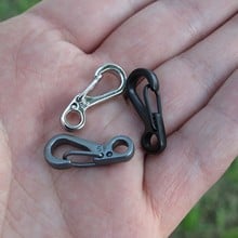 5pcs~50pcs/lot EDC Carabiner Snap Clip Hook Key Chain Ring Camp Hiking Climbing Paracord Molle Backpack Tactical Travel Kits 2024 - buy cheap