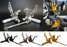 waase CNC Adjustable Rider Rear Sets Rearset Footrest Foot Rest Pegs For MV Agusta F4 1998 1999 2000 2001 2002 2003 2004-2009 2024 - buy cheap