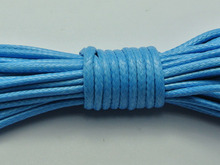 10 Meters Blue Korean Waxed Cord String Thread 2mm for Bracelet Necklace 2024 - buy cheap