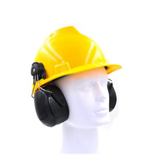 New Anti-noise On-Helmet Earmuffs Ear Protector For Safety Helmet Cap Use Factory Construction Work Safety Hearing Protection 2024 - buy cheap