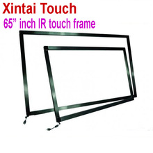 Free Shipping! 10 points 65" Infrared Touch Screen frame, 16:9 format for advertising 2024 - buy cheap