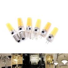 G4 Mini LED Lamp Dimmable G4 G9 E14 Mini 9W COB SMD LED Silicone Crystal Light Lamp Bulb 220V G4 COB Bulb Light Bulbs G9 light 2024 - buy cheap