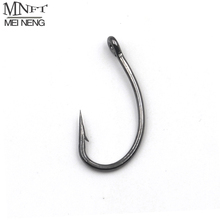 MNFT 50PCS High Carbon Steel Barbed Carp Fish Hook Rig Hooks Size 6 , 8 , 10 Fishing Tackle 2024 - buy cheap