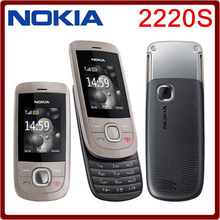 Origianl  nokia 2220 slide Mobile Phones Unlocked nokia 2220s cell phones GSM mp3 player  free shipping 2024 - buy cheap