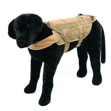 Тактическое снаряжение K9 Военная 1000D нейлоновая система Molle жилет для собак уличная охотничья одежда для собак несущая ручка тренировочный поводок для собак 2024 - купить недорого